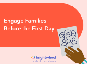 Checklist Engage Families Before the First Day - thumbnail