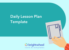 Daily Lesson Plan Template - brightwheel