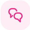 An icon image of heart that represents the communication feature of brightwheel.