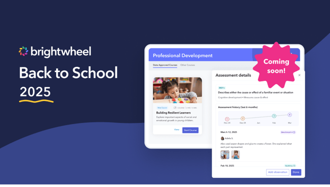 Brightwheel's Back to School Roadmap 2025