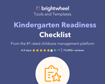 Kindergarten Readiness Checklist - brightwheel