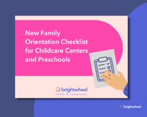 New Family Orientation Checklist for Childcare Center and Preschools - blog module CTA
